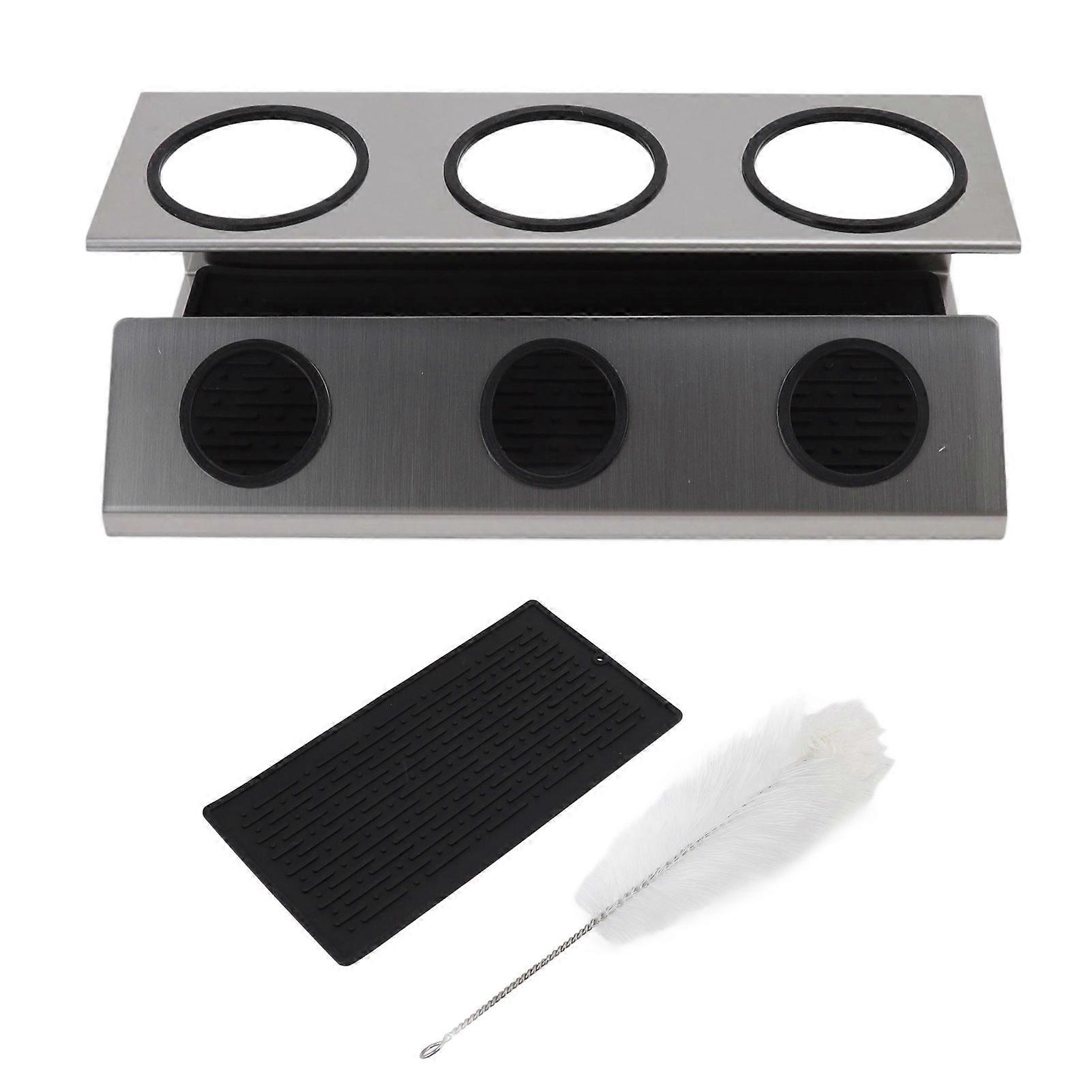 Bottle Rack, Stainless Steel, Silicone Pad