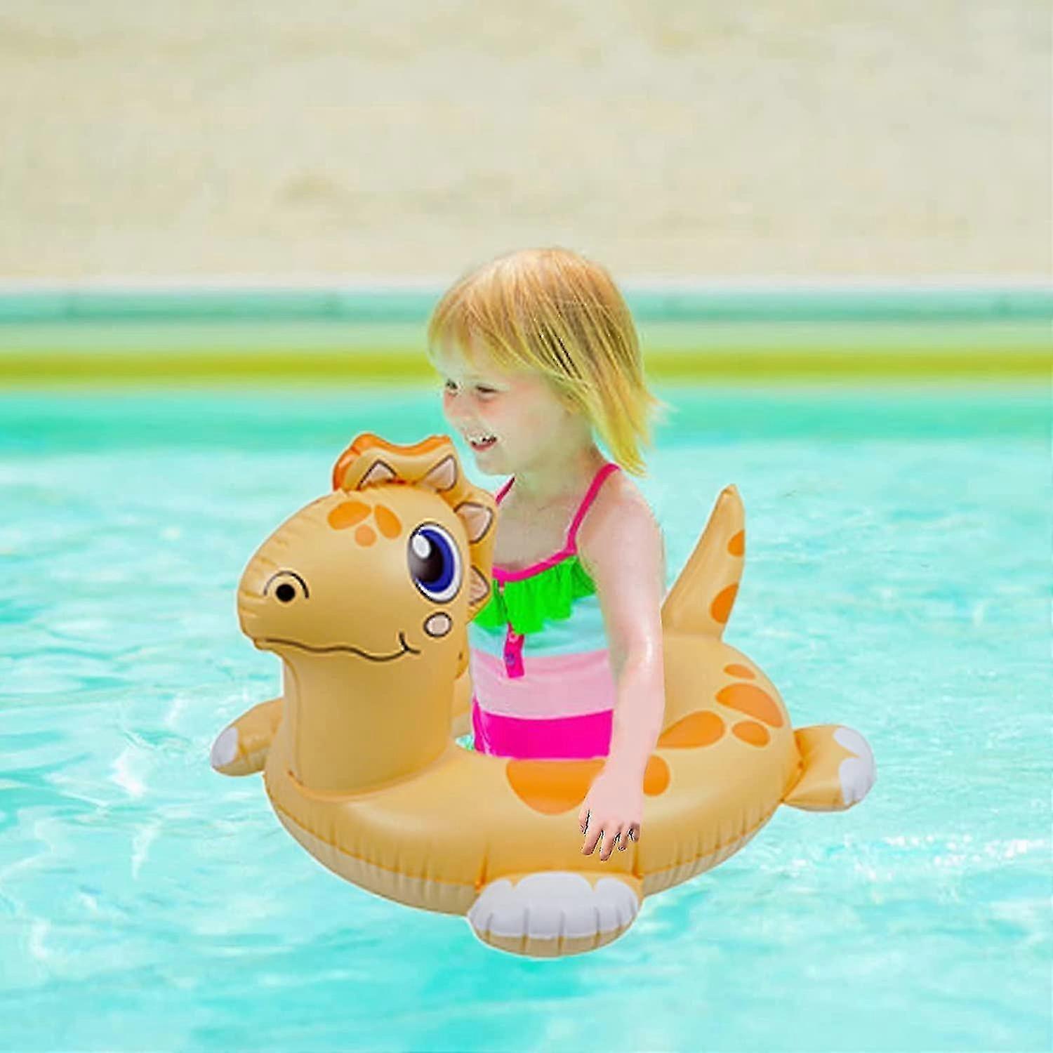 Dinosaur Swimming Pool Rings For Kids Pool Floats With A Zizi Sound Inflatable Party Pool Toys