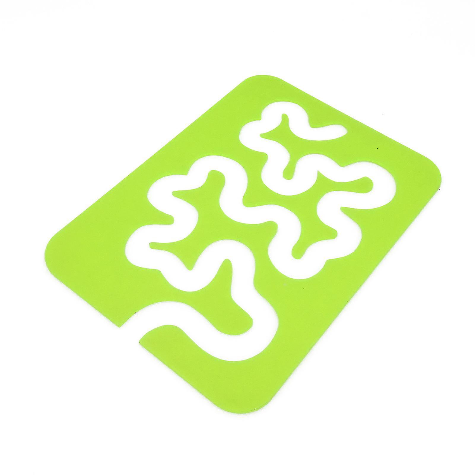 Méandre simple pour modèle de matelassage réutilisable à la machine Règle Acrylique Mouvement libre