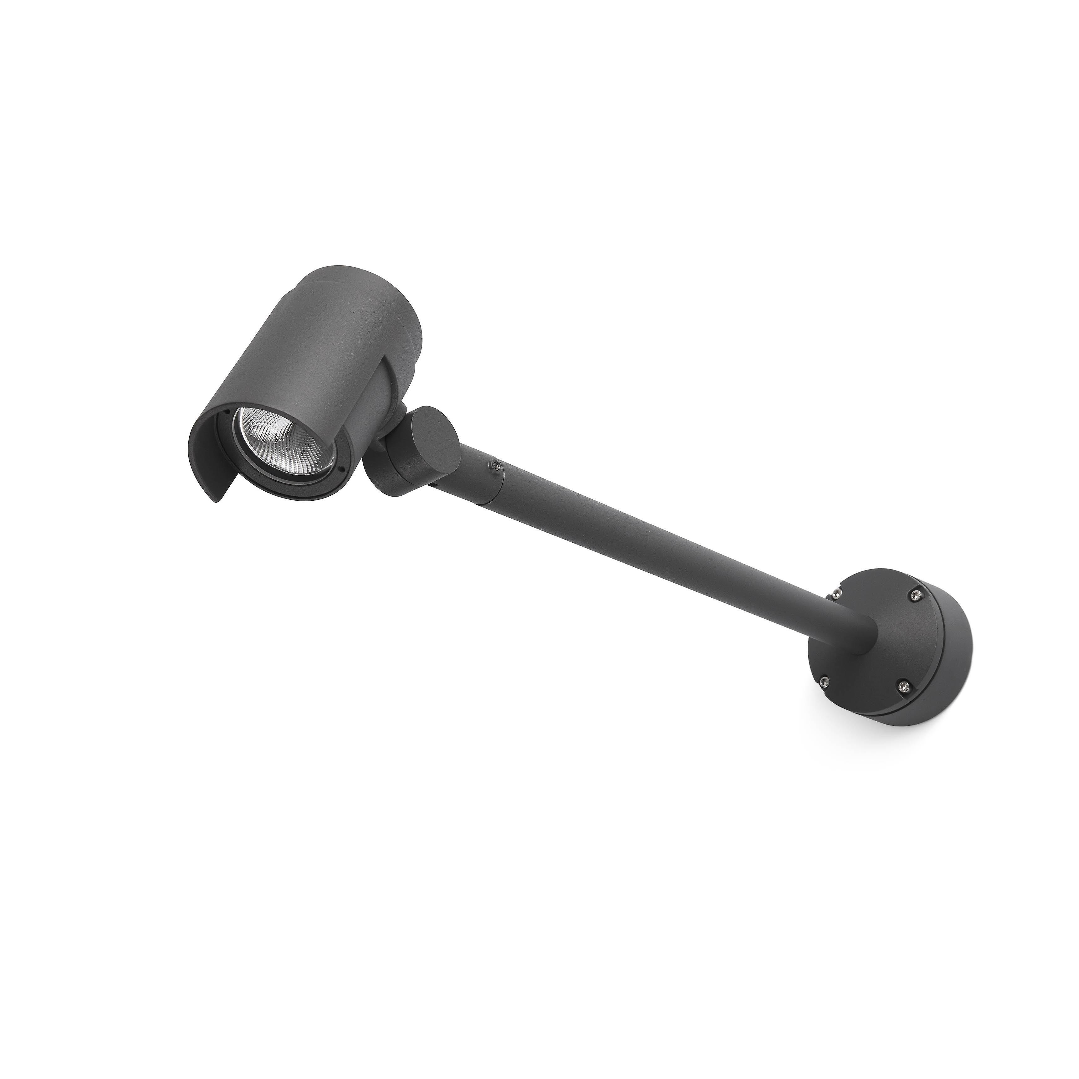 Foc LED Outdoor Wall Spotlight Dark Grey IP65