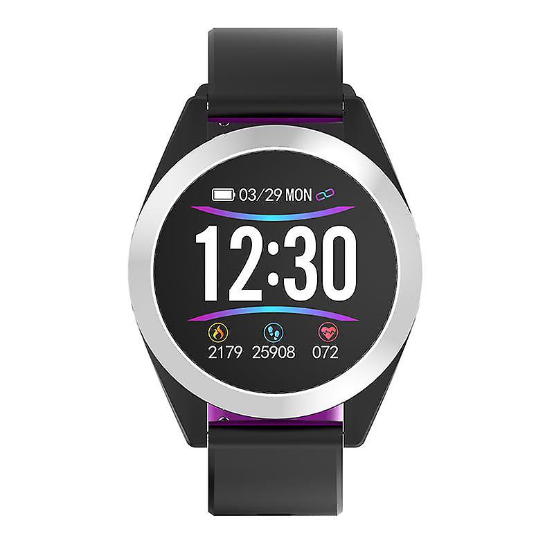 Brightness Adjust Heart Rate Blood Pressure Monitor 1.3inch Hd Ips Screen 200mah Long Standby Smart Watch