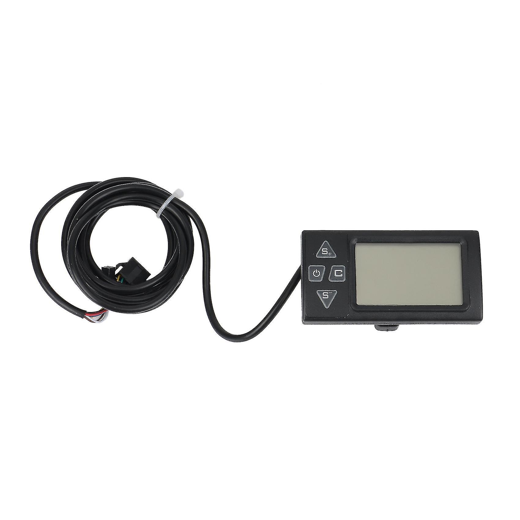 36v-48v Lcd Ebike Display With Plug For Electric Bike Bldc Controller Control Panel S861