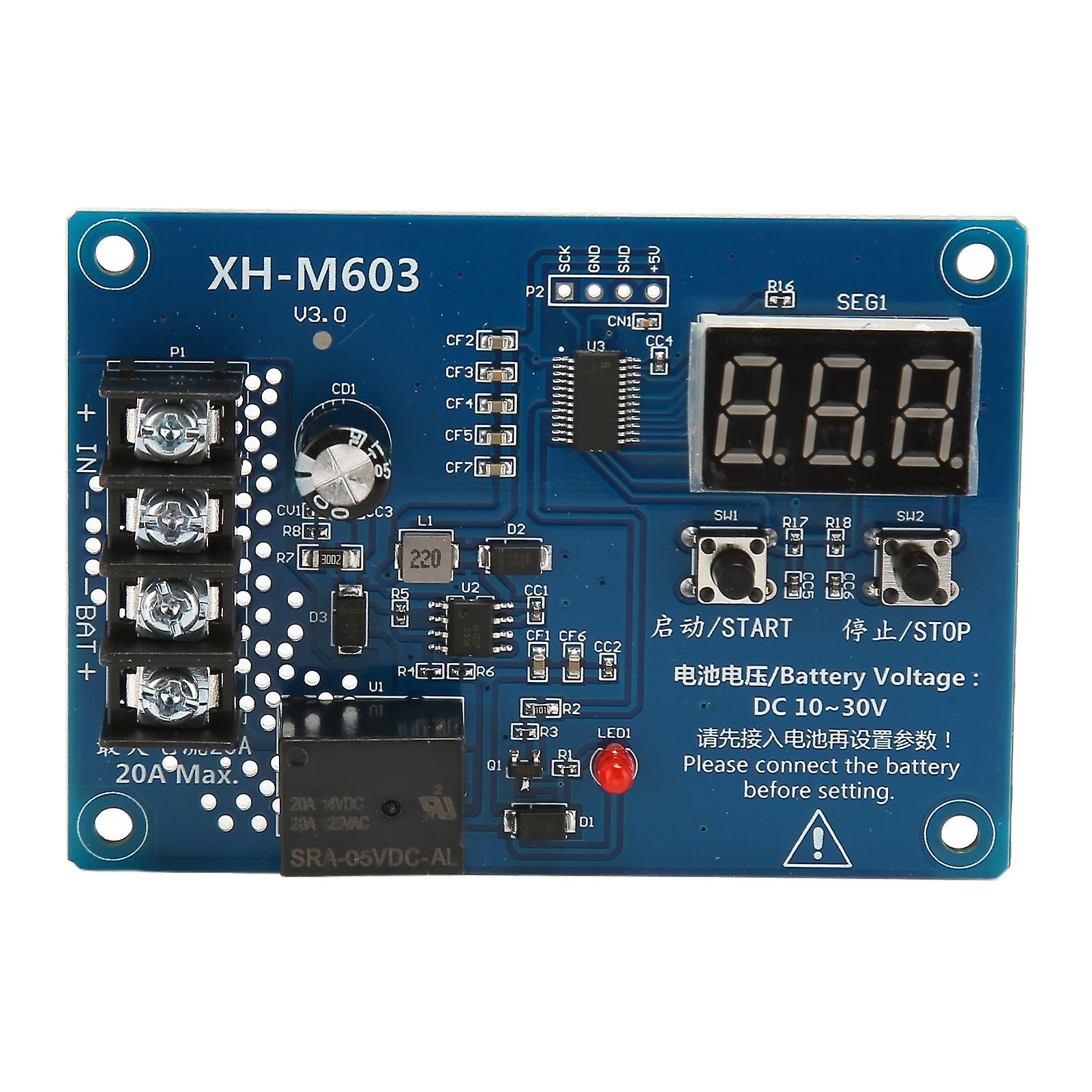 XH M603 Charging Control Module 12-24V Lithium Battery Protection with LED Display