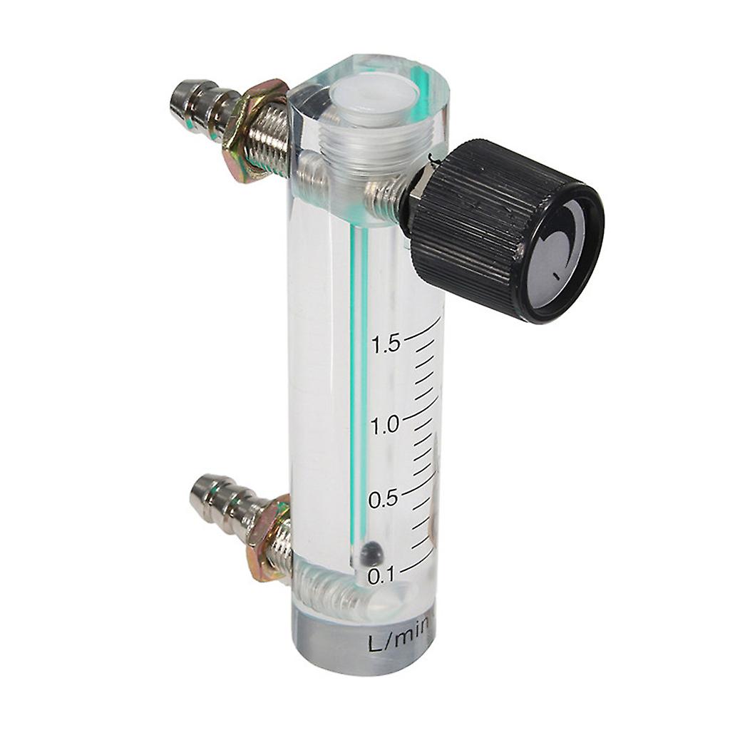 0-1.5LPM Oxygen Air Gas Flowmeter LZB-6M with Connector Industrial Situations