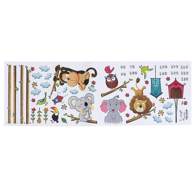 1pcs Cartoon Height Chart