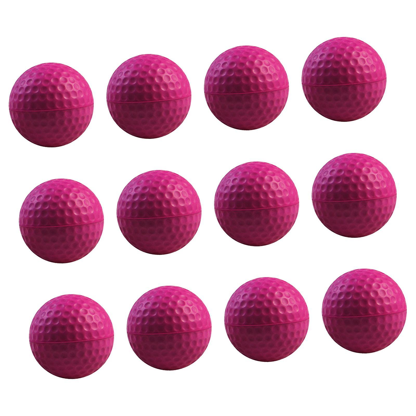 12x PU Sponge Practice Piłki golfowe Praktyczne do sprzętu Gry w golfa Uderzanie