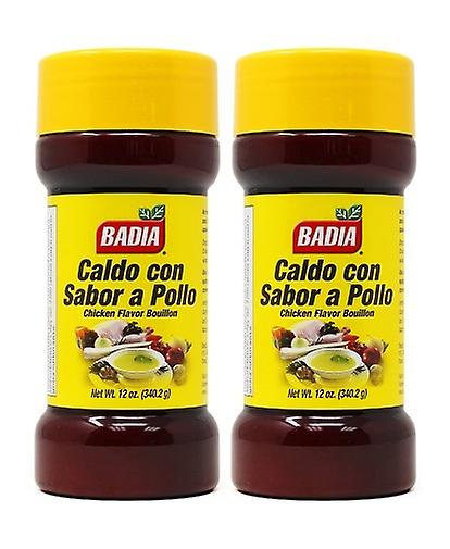 Badia Caldo Con Sabor a Pollo Chicken Flavor Bouillon 2 Pack