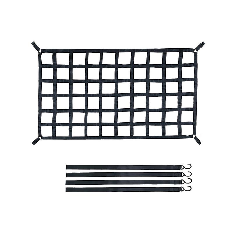 Truck Bed Cargo Net Pickup Bed Netting Strap 208x127cm