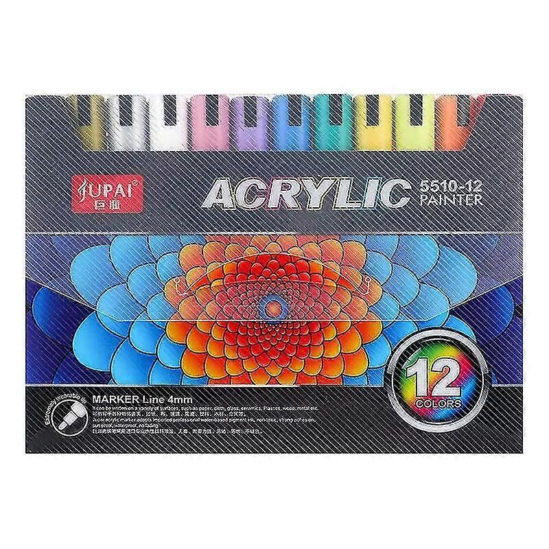 Acrylic Marker Multi-color Fabric Acrylic Paint Color Metal Marker Set Quick-drying Graffiti Marker