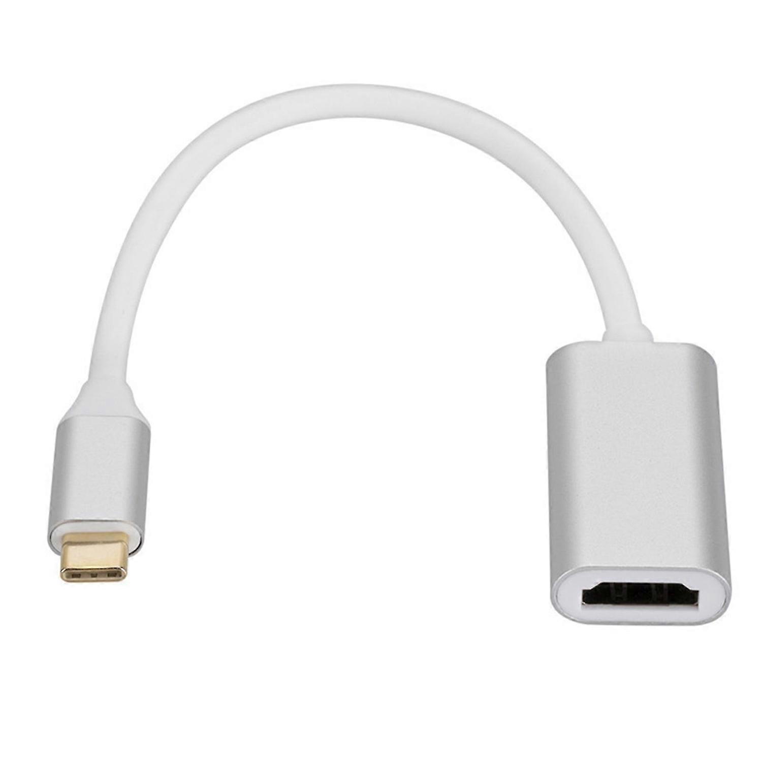 Video Cable Stable Transmission Video Conversion USB3.1 Type C to HDMI-compatible Adapter Cable Elec