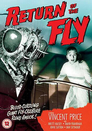 Return of the Fly DVD (2012) Vincent Price Bernds (DIR) cert 12 - Region 2