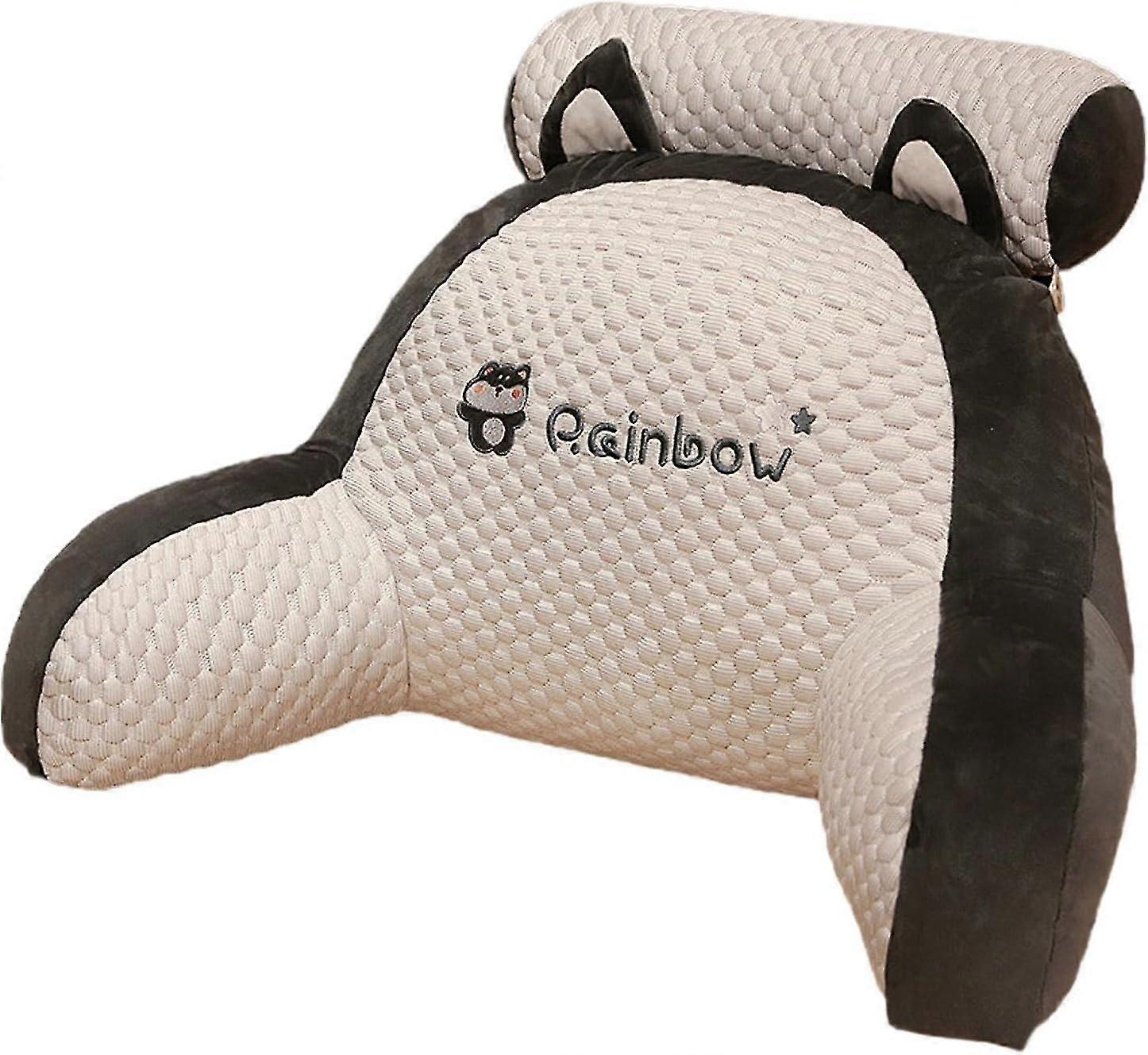 Bed Pillow For Sitting Up | Backrest With Arms - Ultra-comfy Back Support, Ergonomic Pillow Reading, Watching Tv
