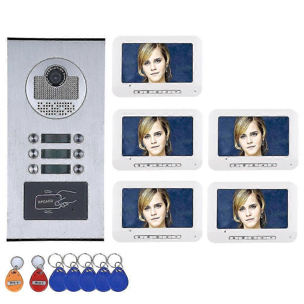 ビデオドア電話ドアベルインターコムシステム