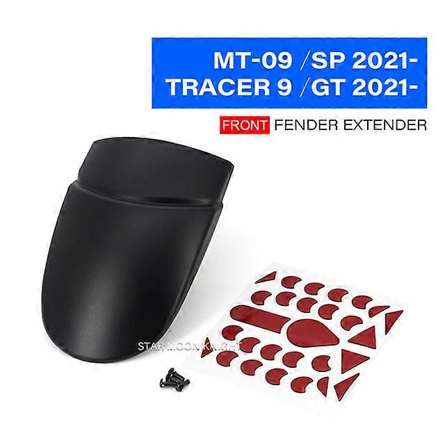 For YAMAHA MT09 MT-09 MT 09 SP 2022 2022 - Motorcycle Accessories Front / Rear Fender Mudguard Extender Hugger Extension Refit