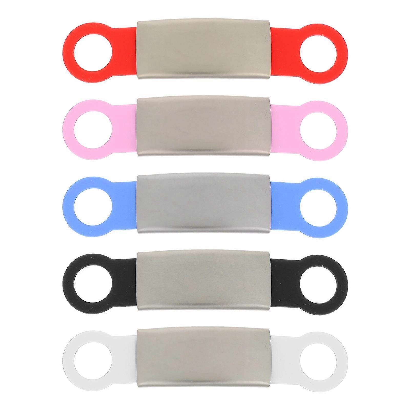 5pcs Pet Identity Tags Pet Name Tags Pet Dog Tags for Collar Dog Decorative Tags