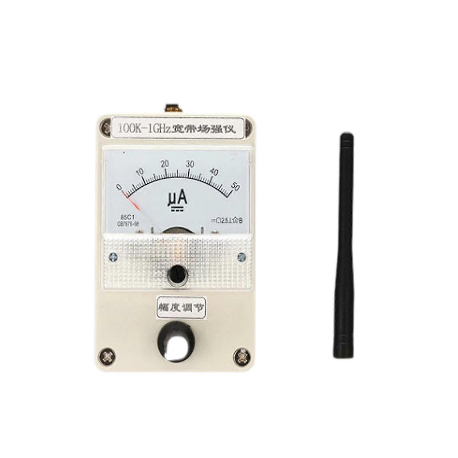 Broadband Field Strength Meter 100KHz to 1GHz for DIY Intercom Radio Antenna