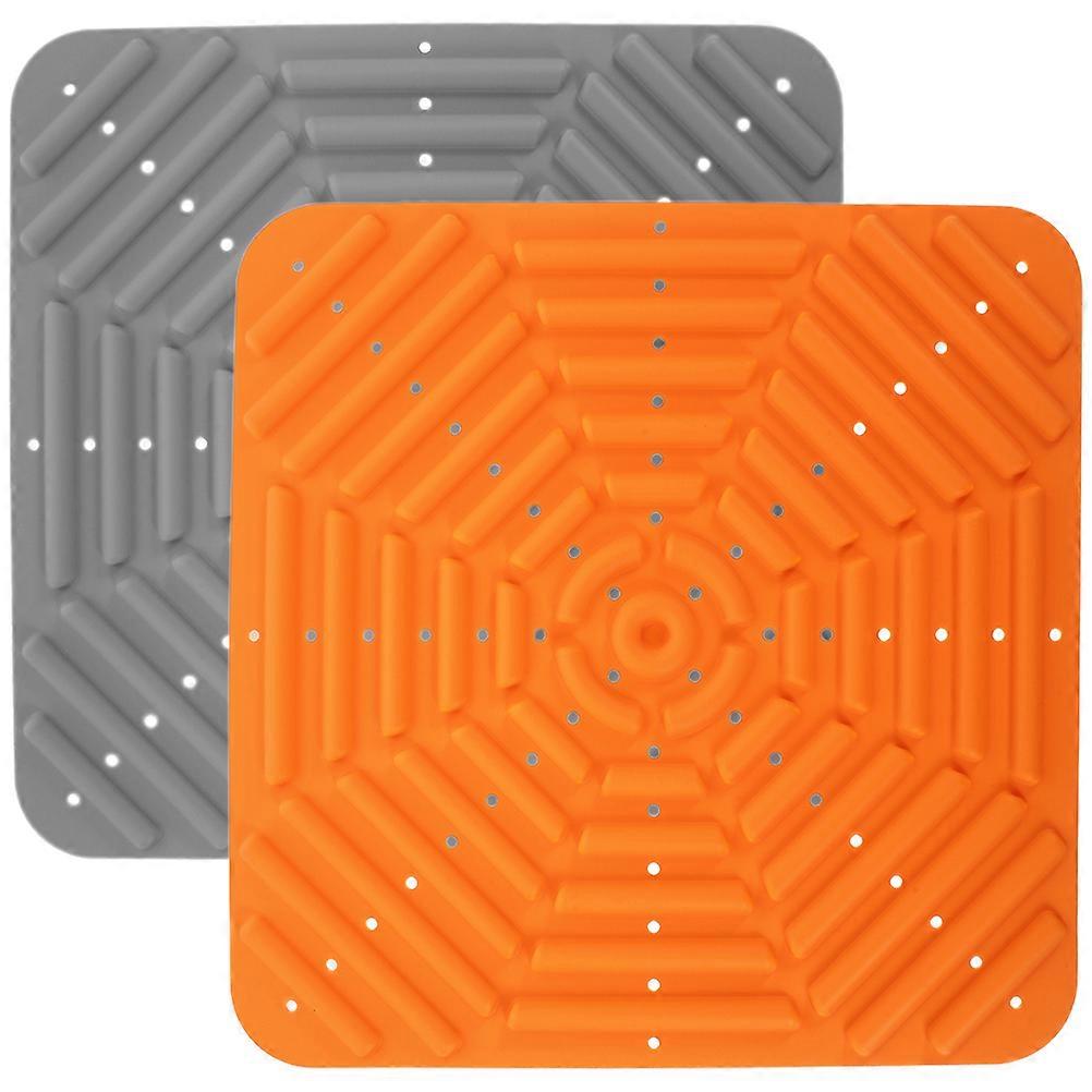 2pcs Washable Nesting Pads Chicken Nesting Mats Silicone Chicken Bedding