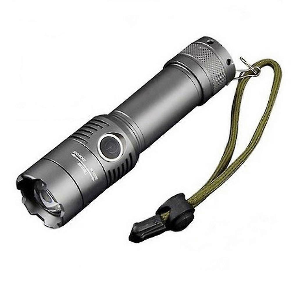 2000lm Cree Xm-l T6 3-mode Led Tactical Flashlight Zoomable Rechargeable Flash Light