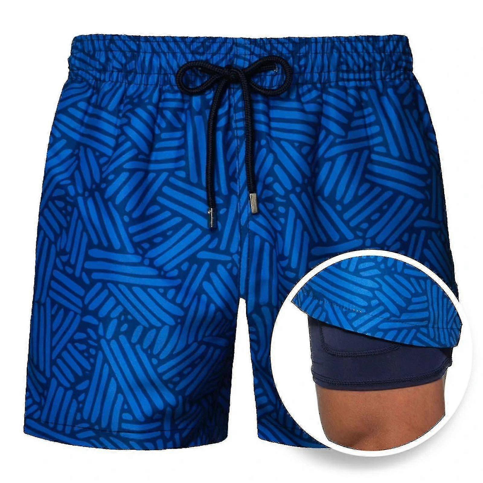 Men's Swim Trunks Men's Swim Trunks With Compression Lining Shorts