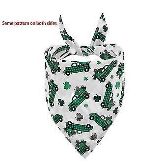 Irish Festival Pet Green Hat Festival Pet Scarf St. Patrick's Day