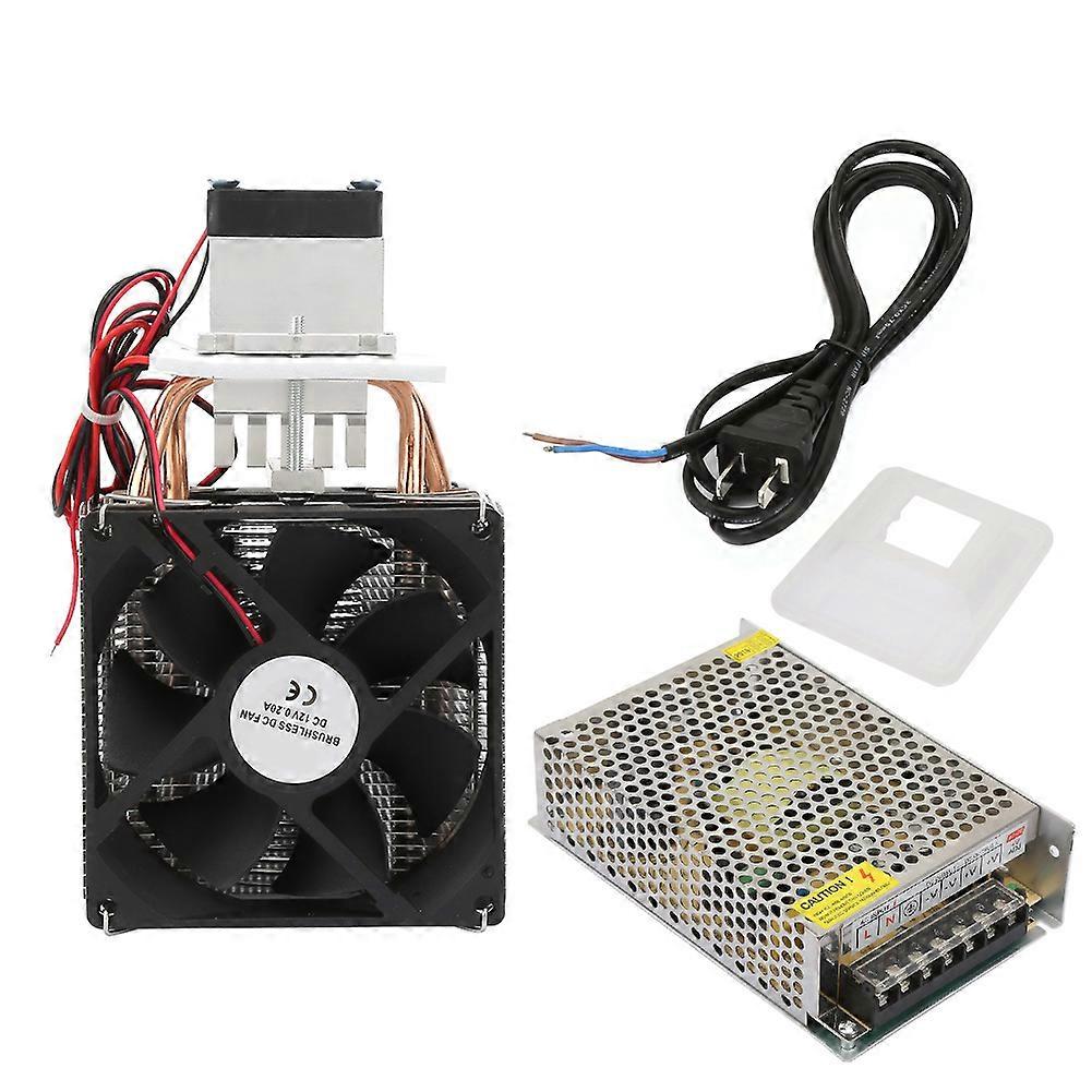 Półprzewodnikowa chłodziarka termoelektryczna DC 12V 10A DIY Mini lodówka z wtyczką CN 220V (#2)