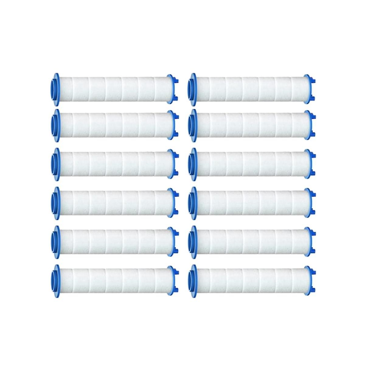 12PCS Replacement Shower Filter for Hard Water - High Output Shower Water Filter to Remove Chlorine