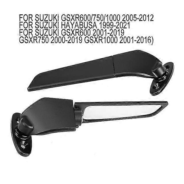 Wing Mirror Motorcycle Side Mirrors Adjustable Rotating Rearview Mirror Cnc Aluminum For Yamaha R1 2020-2021 R25 R3 2014-2021