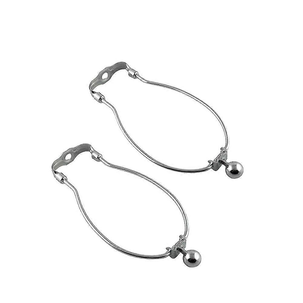 2pcs Solid Home Decor Guard Iron Plating Lamp Harp For Floor Light U Shape