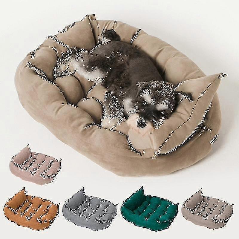 S Portable Functal Pet Bed Warm Dog Cushi