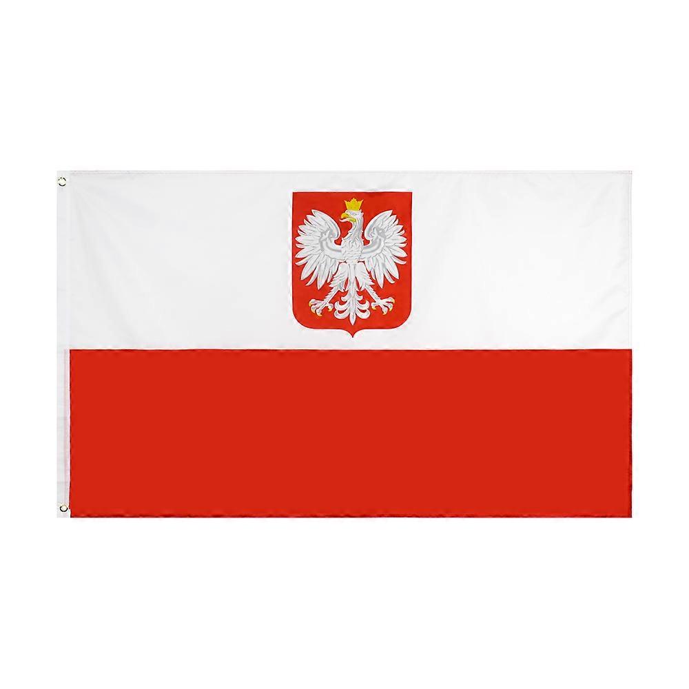 90x150cm The Poland Emble Flag For Decoration