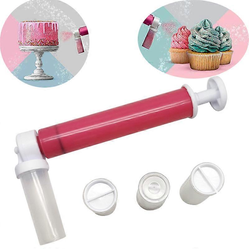Manual Airbrush for Decorating Cakes, Cupcakes and Desserts