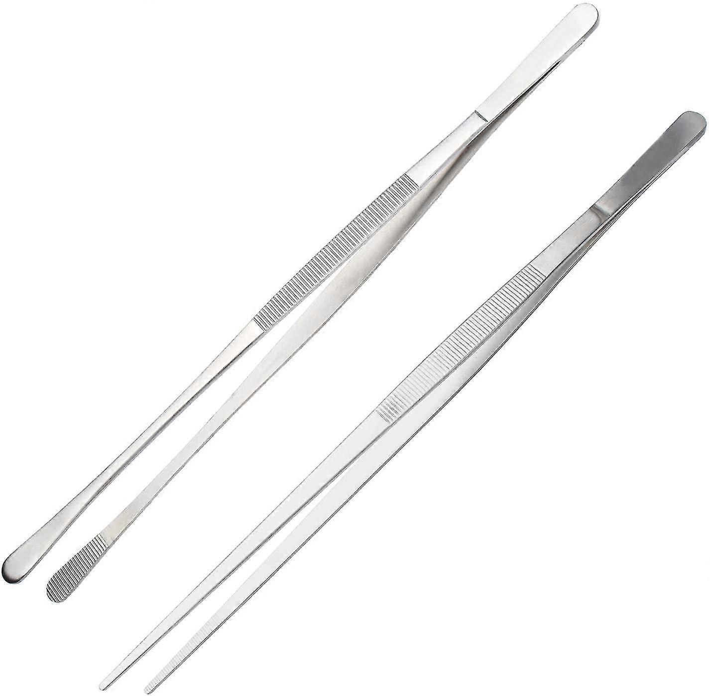 Rustfritt stål kjøkkentang - presisjonskoketang - 2 stk, 30cm