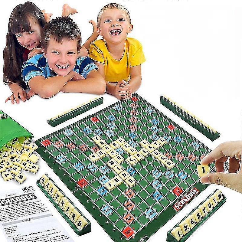 Spelling English Words Chess And Cards Toys Desktop Parent-child Multiplayer Scrabble Mini Alphabet Mahjong