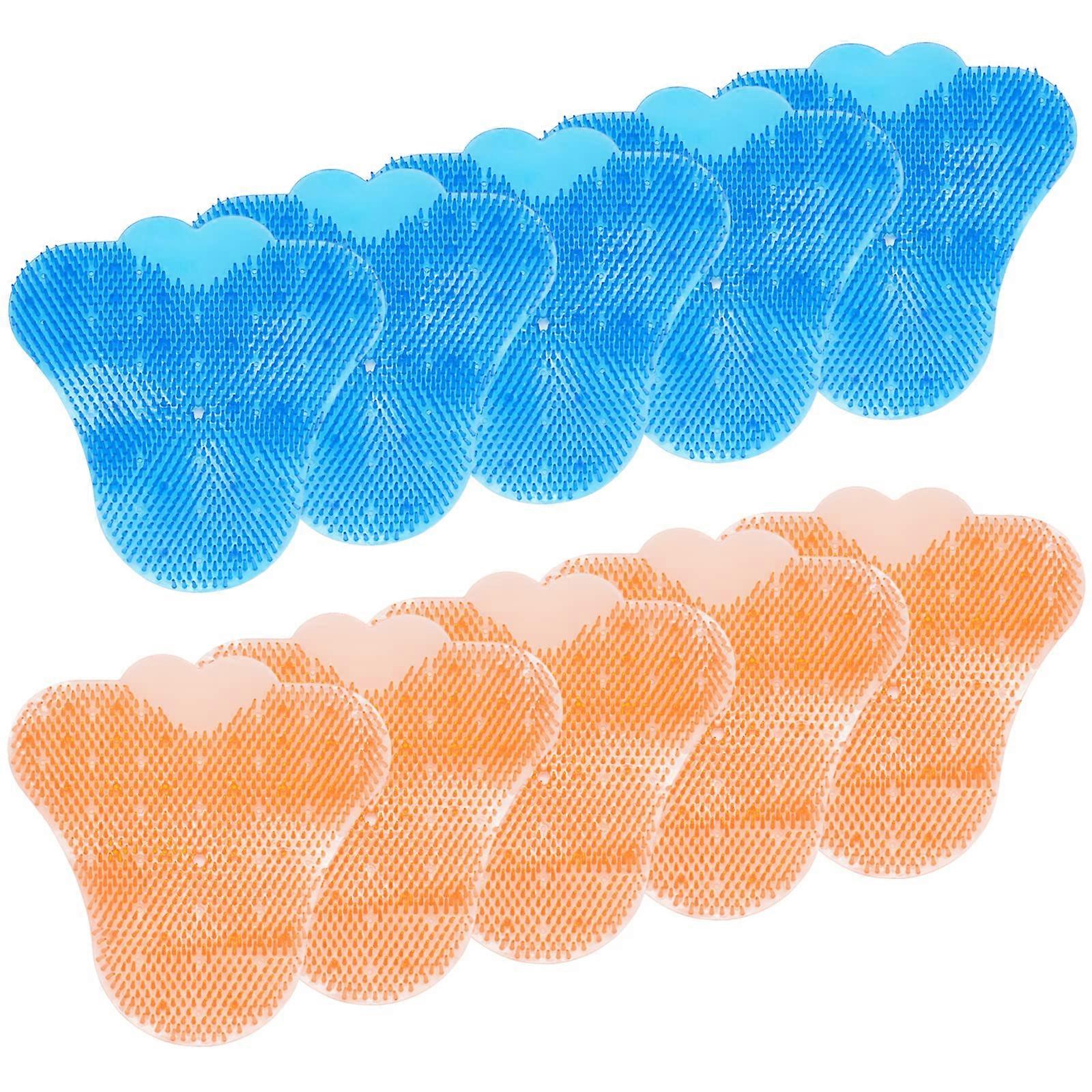 Urinal Sieve Triangle Anti-Splash Mats Urinal Sieve Deodorant Pads for Pissoir Urinals Deodorizer (Pack of 10)