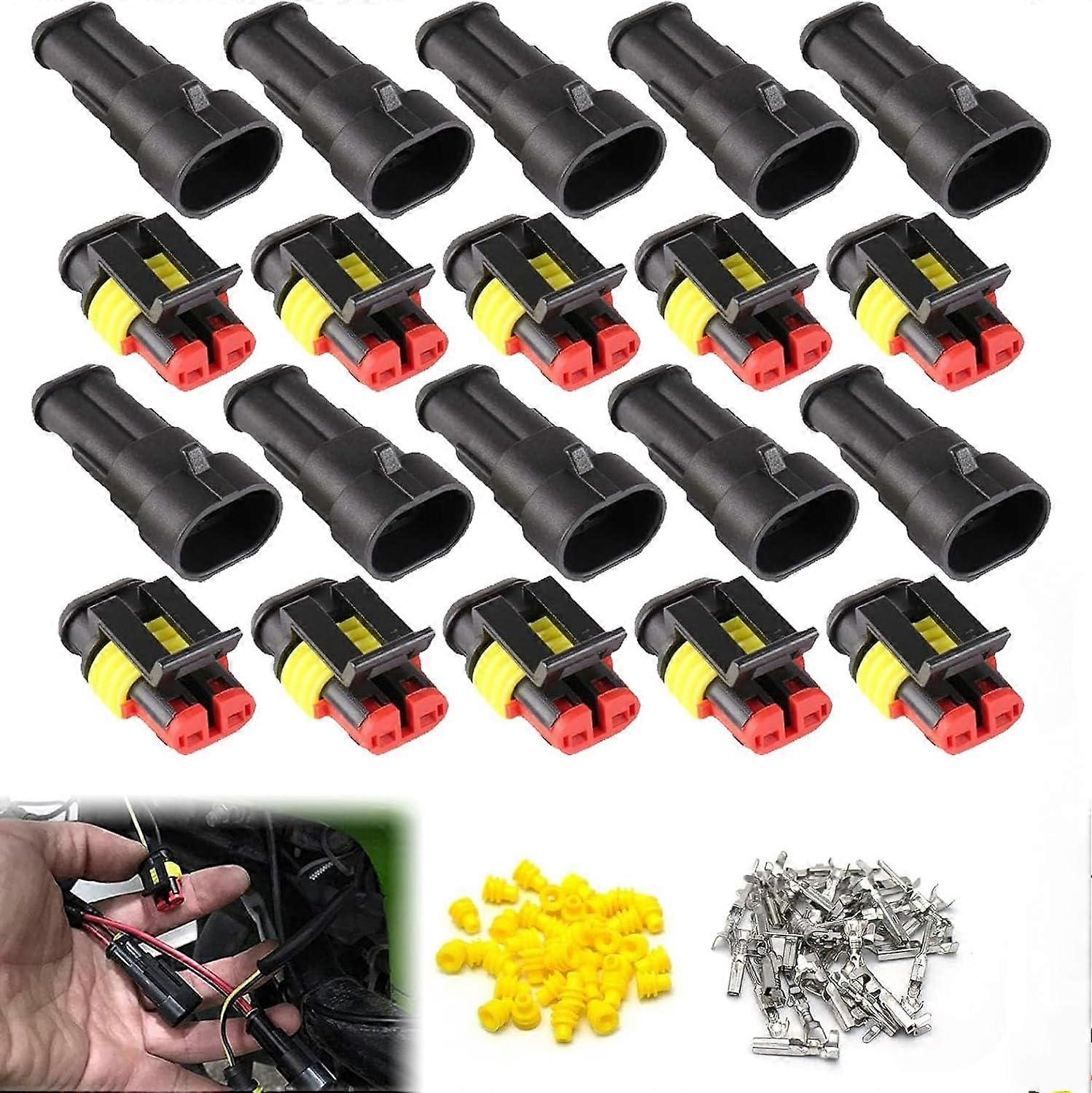 针式防水连接器， 汽车电气连接器， 汽车防水电气连接器， 汽车防水插头， 防水连接器套件， 汽车卡车