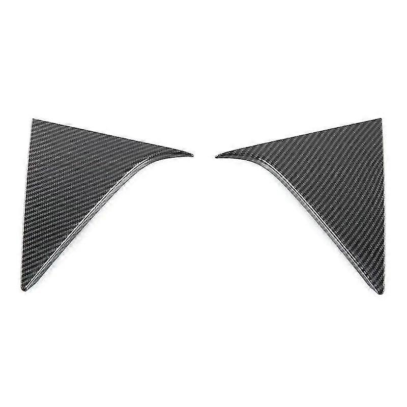 Car Rear Window Side Spoiler For 2022 Zrv Zr-v -v U.s. Edition Rear Canard Splitter Trim Carbon Fib