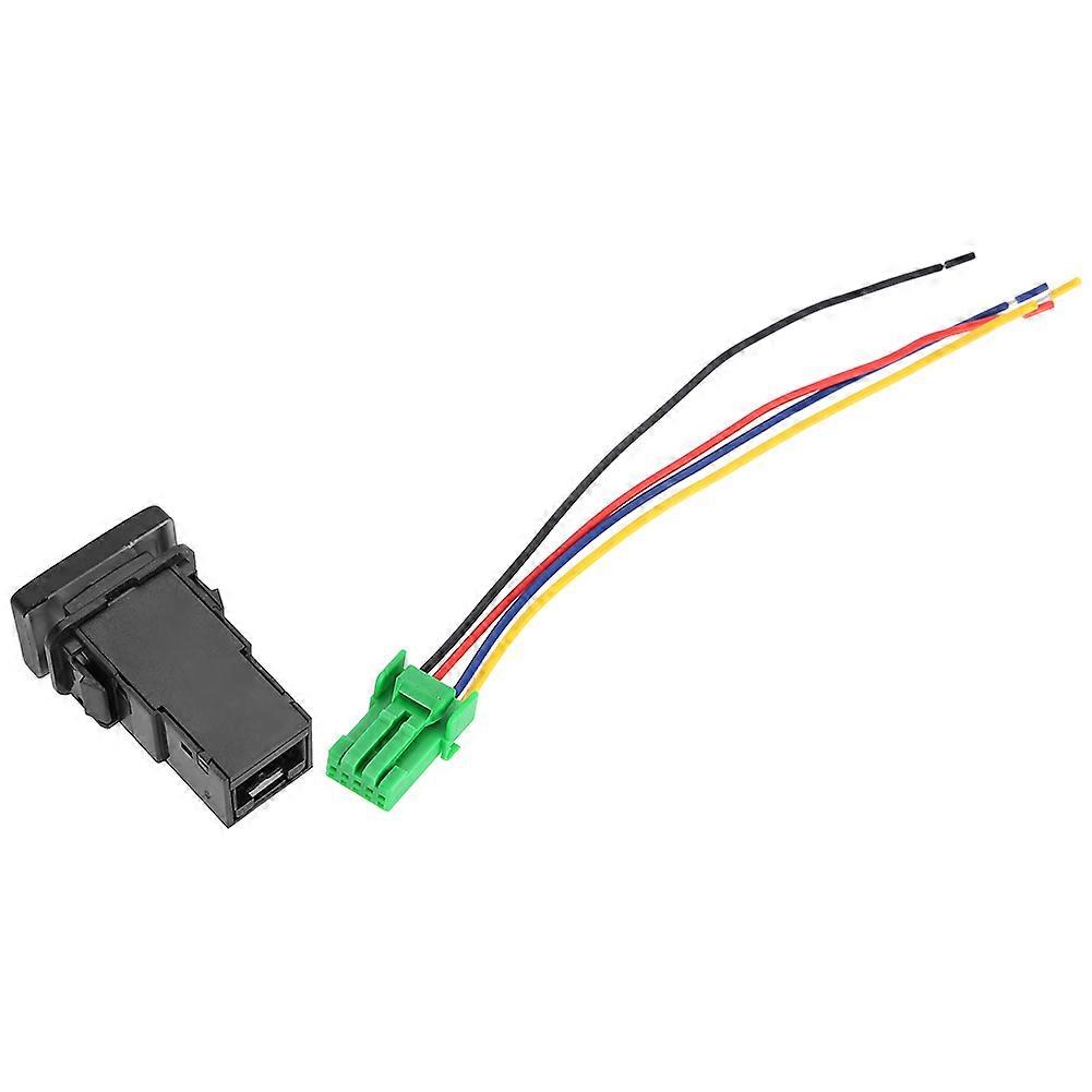 12V 4-Pole Push Button Switch for Toyota with LED Background Indicator Light