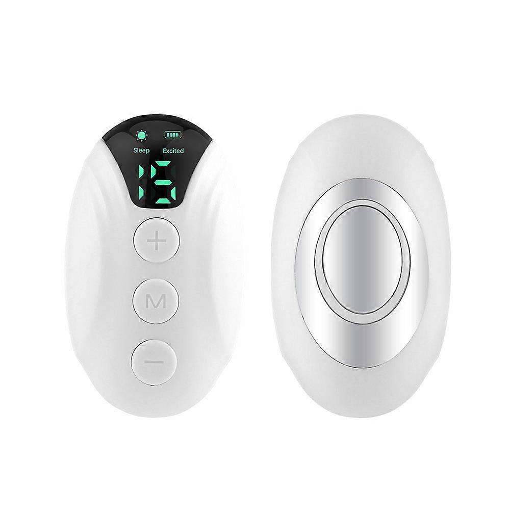 Handheld Mini Sleep Aid Device for Adults, Microcurrent Sleep Monitor Stimulator for Relieve Anxiety Pressure Improve Sleep