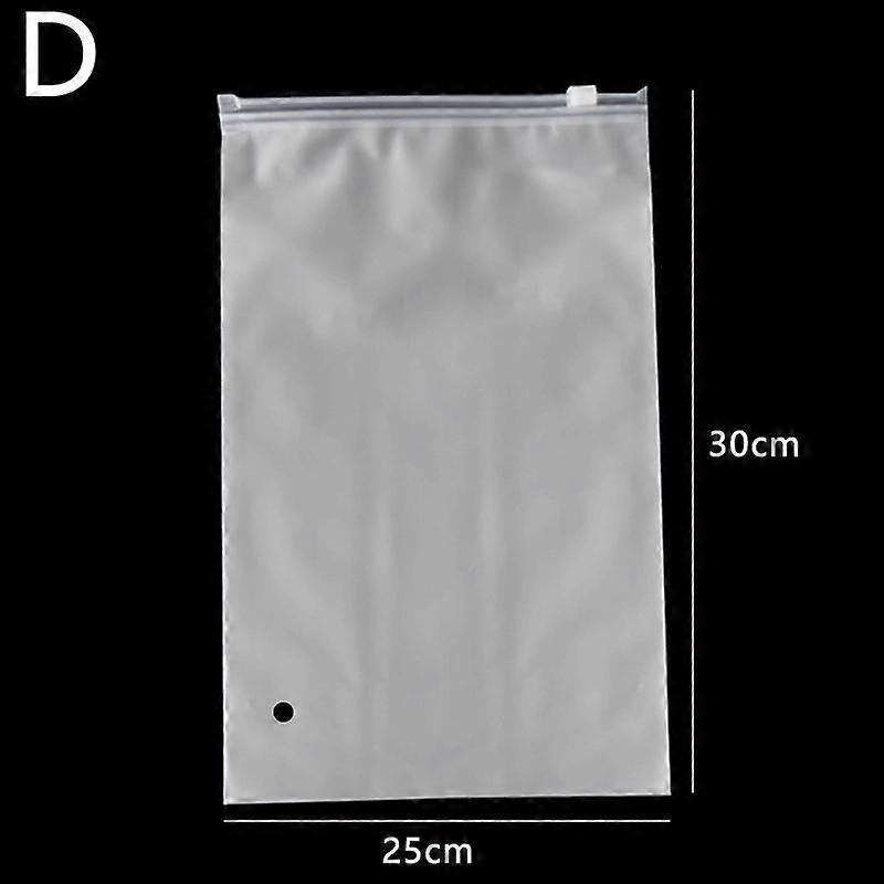 1pc Casual Scrub Storage Bag Ziplock Bags Resealable Thick Portable High Quality Big Size