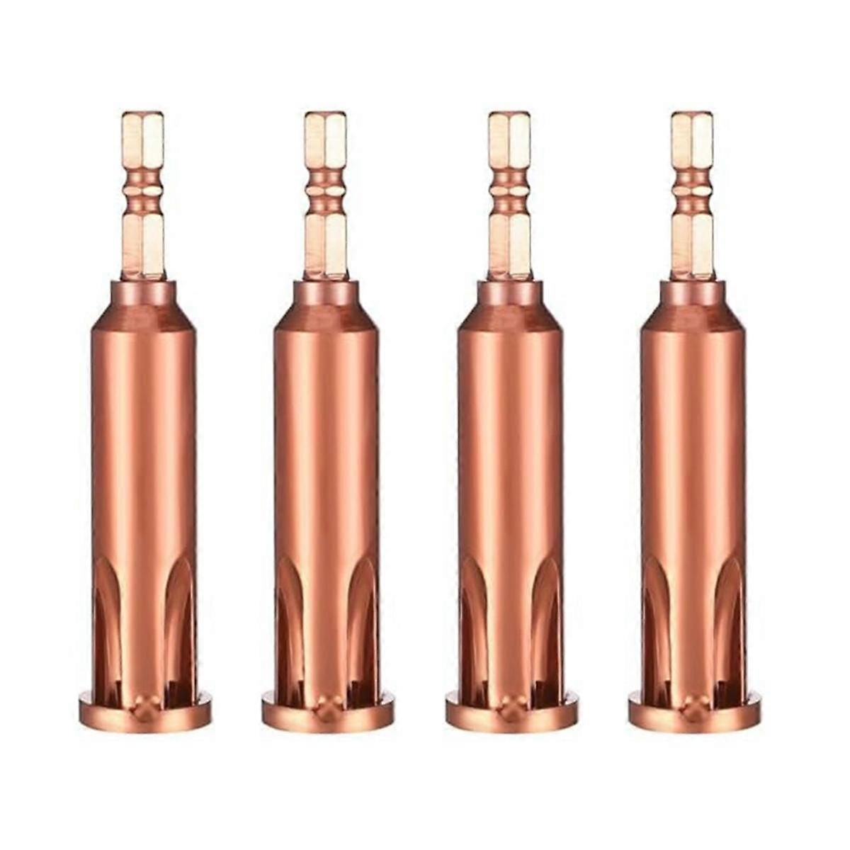 4pcs Wire Twisting Tools Wire Stripper and Twister 3/4/5 Way Wire Stripping Twister Tool for Drill