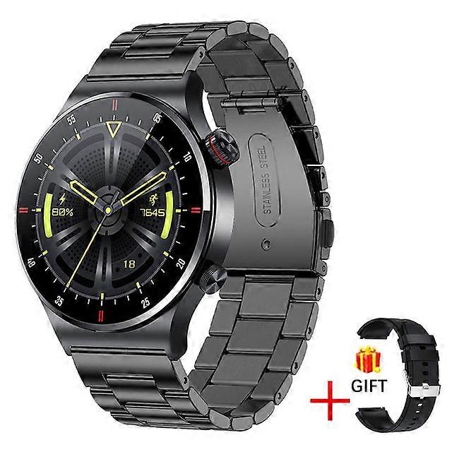 LIGE ECG+PPG Bluetooth Call Smart Watch Men 2023 Sports Bracelet NFC Waterproof Custom Watch Face Men SmartWatch For IOS Android