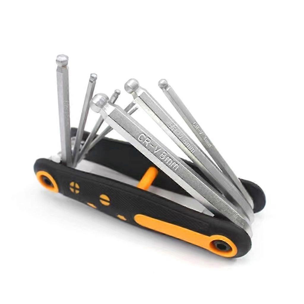 Foldinghexagon For Key Set Foldingdesign Forportable Hrc55hardness Crvmaterial