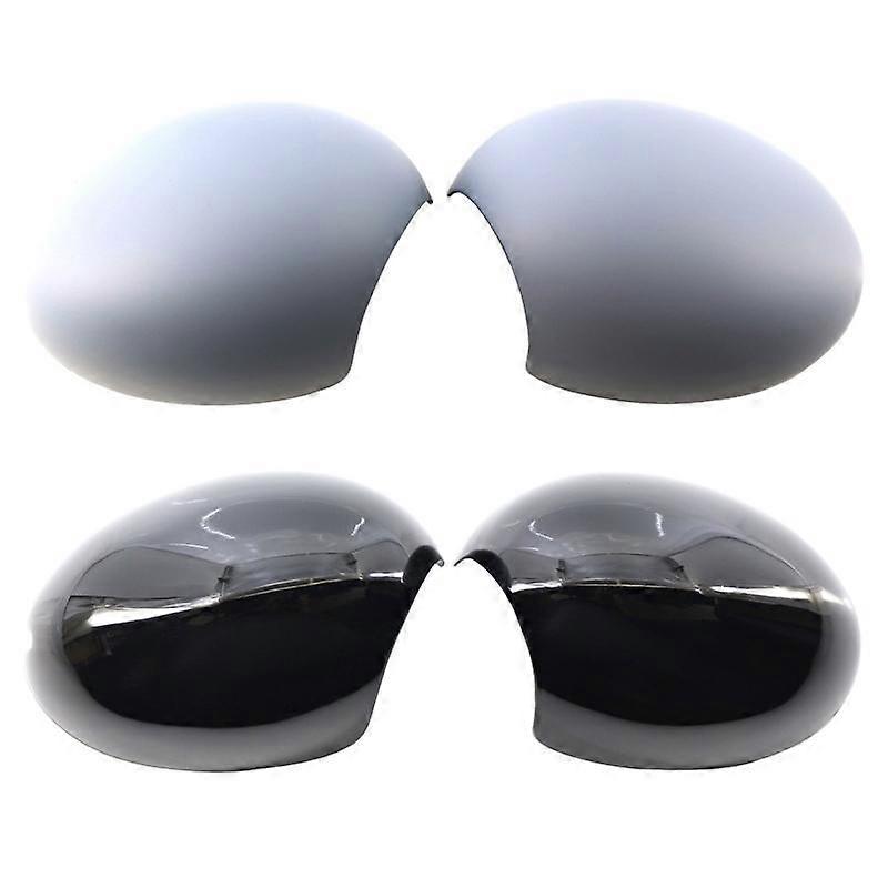 Cubierta de espejo retrovisor de coche, cubierta de espejo retrovisor lateral Compatibile con Mini R55 R56 R57 R58 R59 R60 R61