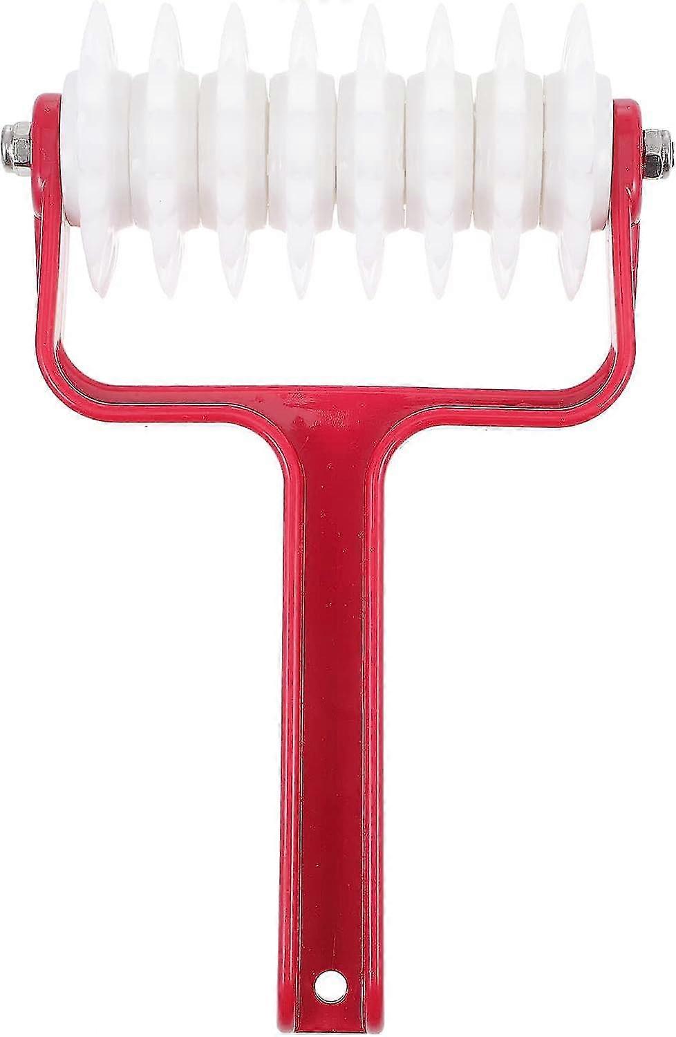 Pizza Dough Roller Pizza Crust Roller Dough Docker Baking Tools Handle Roller Docker For Pizza Cookie Cake Pie Pastry Bread Dough