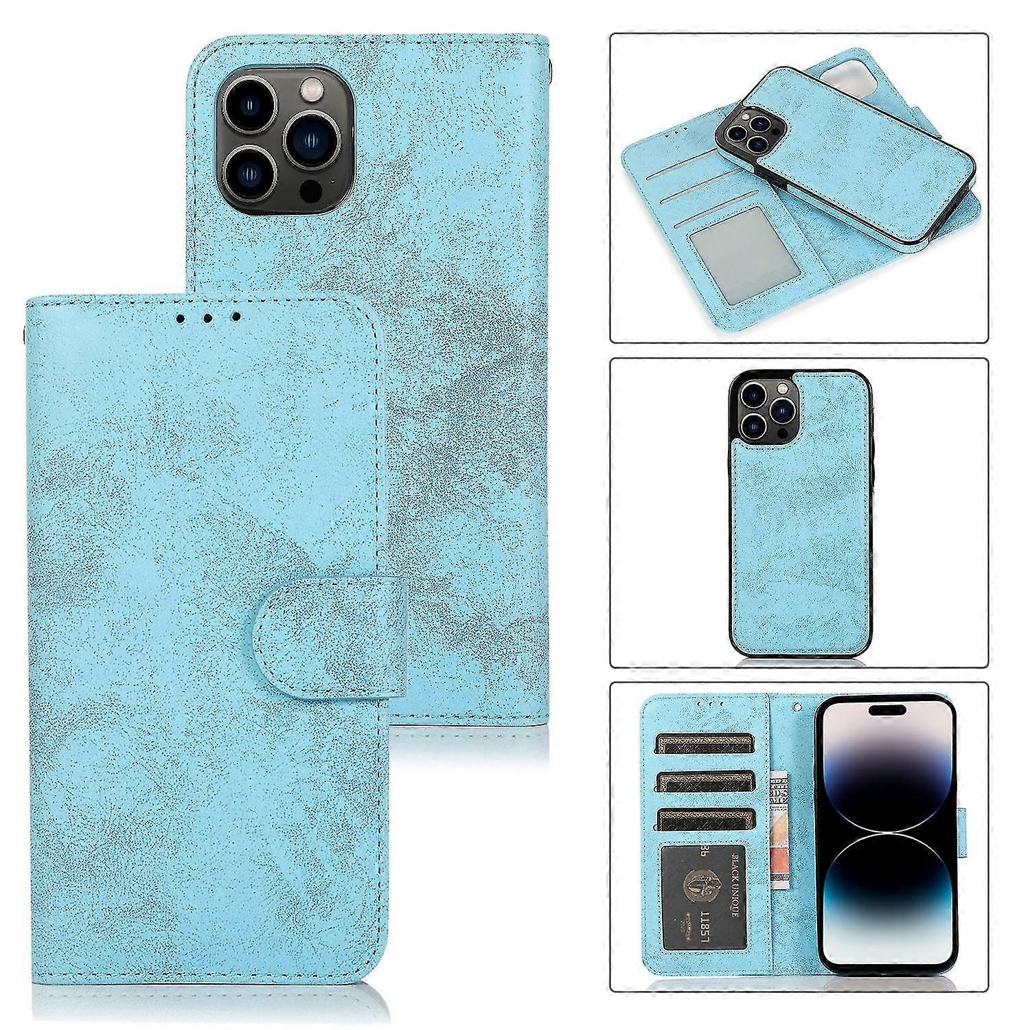 Detachable Leather Case for iPhone 14 Pro - Versatile and Functional