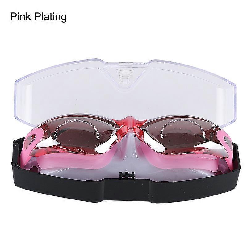 Adult Swimming Goggles Anti-Fog UV Protection No Leaking Wide View Pool Goggles with Ear Plugs for Men Women New