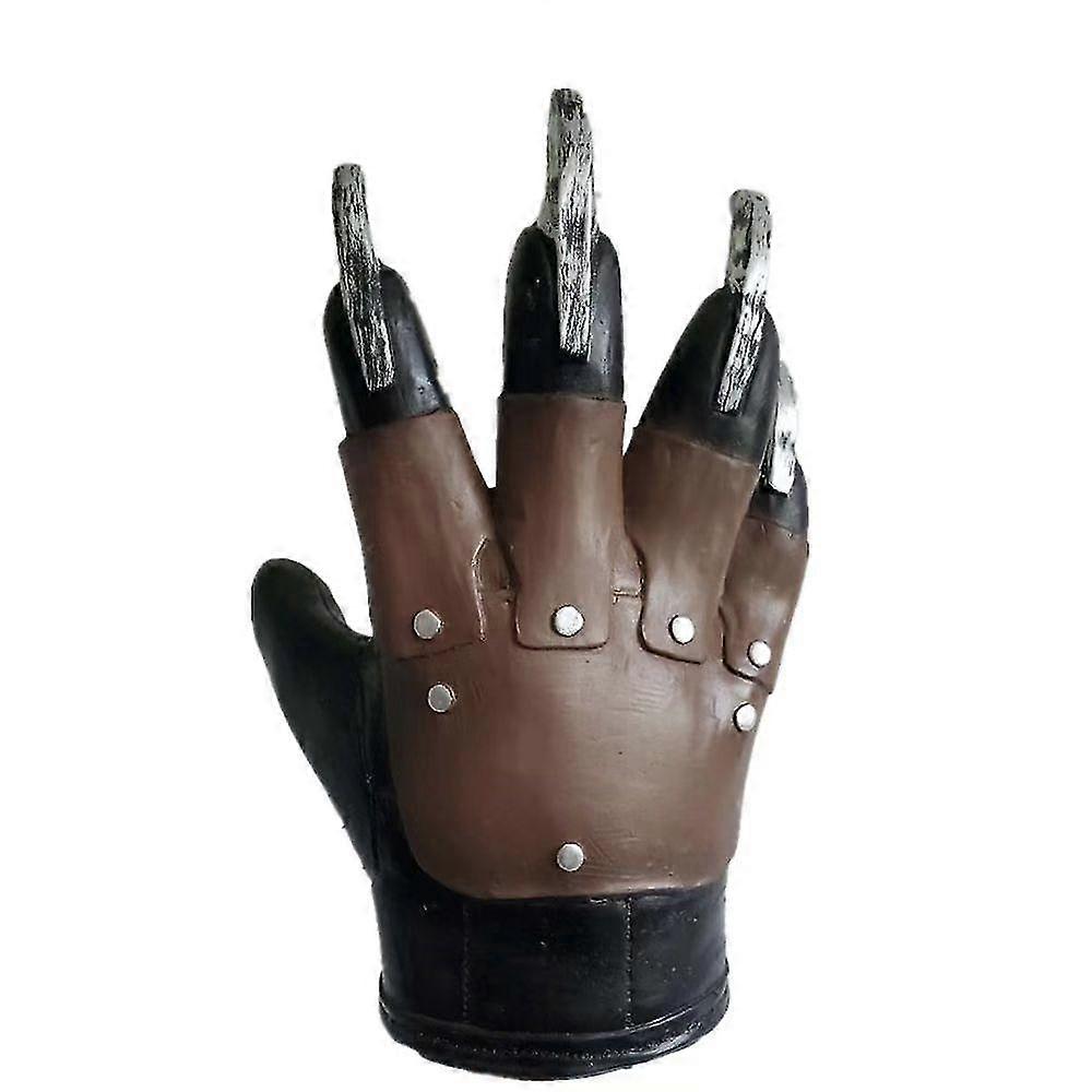 Freddy Krueger Latex Mask, Gloves, Halloween Party Cosplay Props