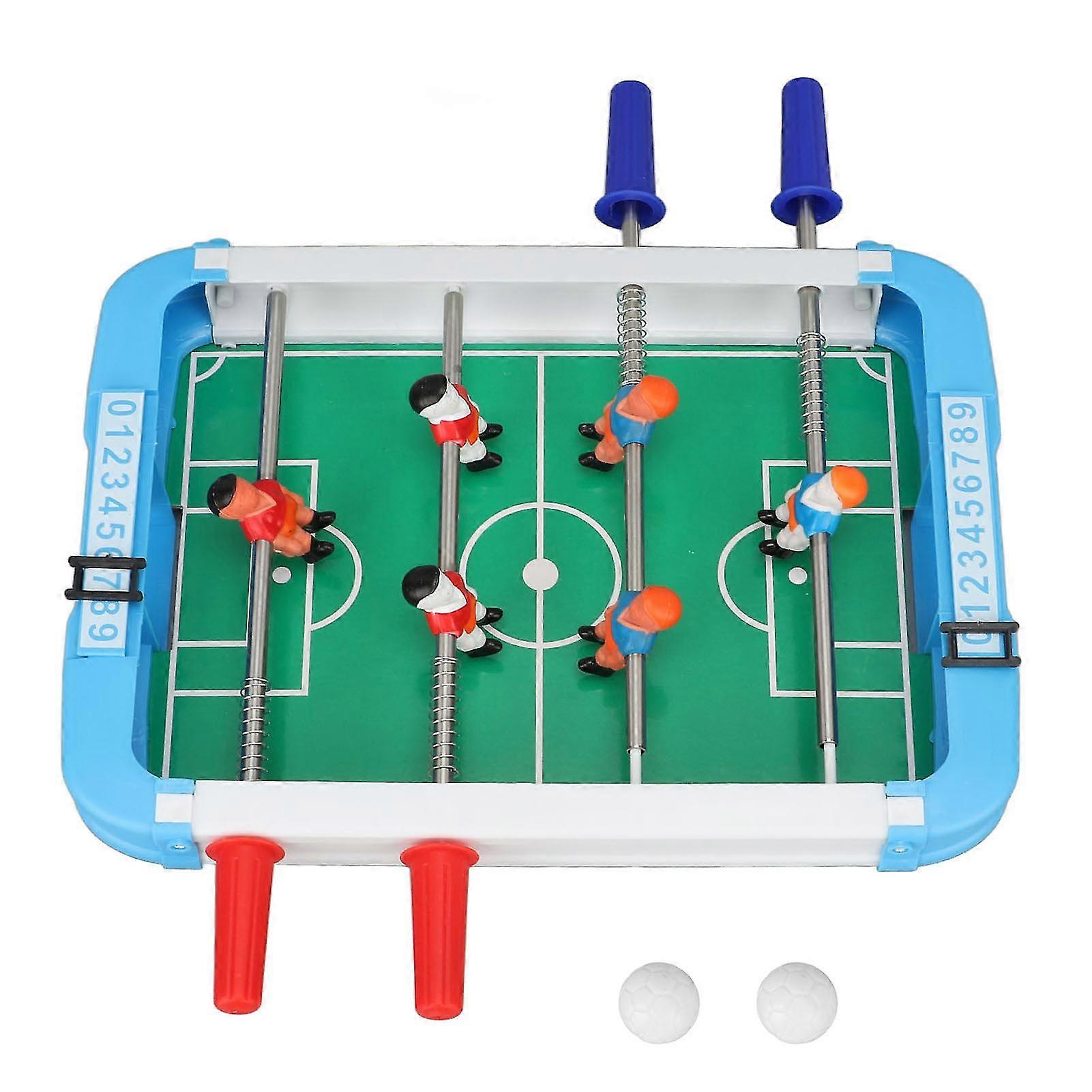 Portable Foosball Table Game for Kids and Adults - Fun Puzzle Educational Soccer Game for Game Rooms, Parties, and Family Night