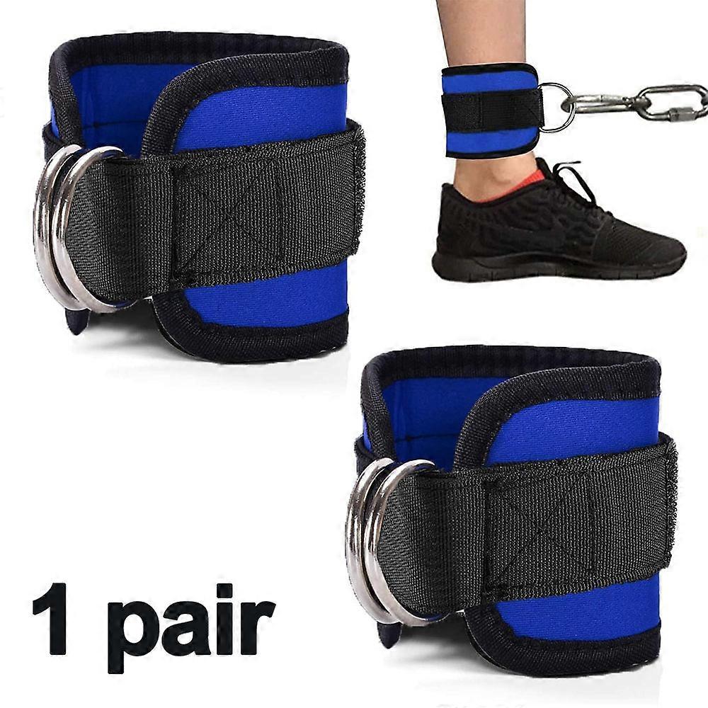 Ankle Strap for Cable Machines for Kickbacks, Glute Workouts, Leg Extensions, Curls, and Hip Abductors for Men and Women, Adjustable Neoprene Support