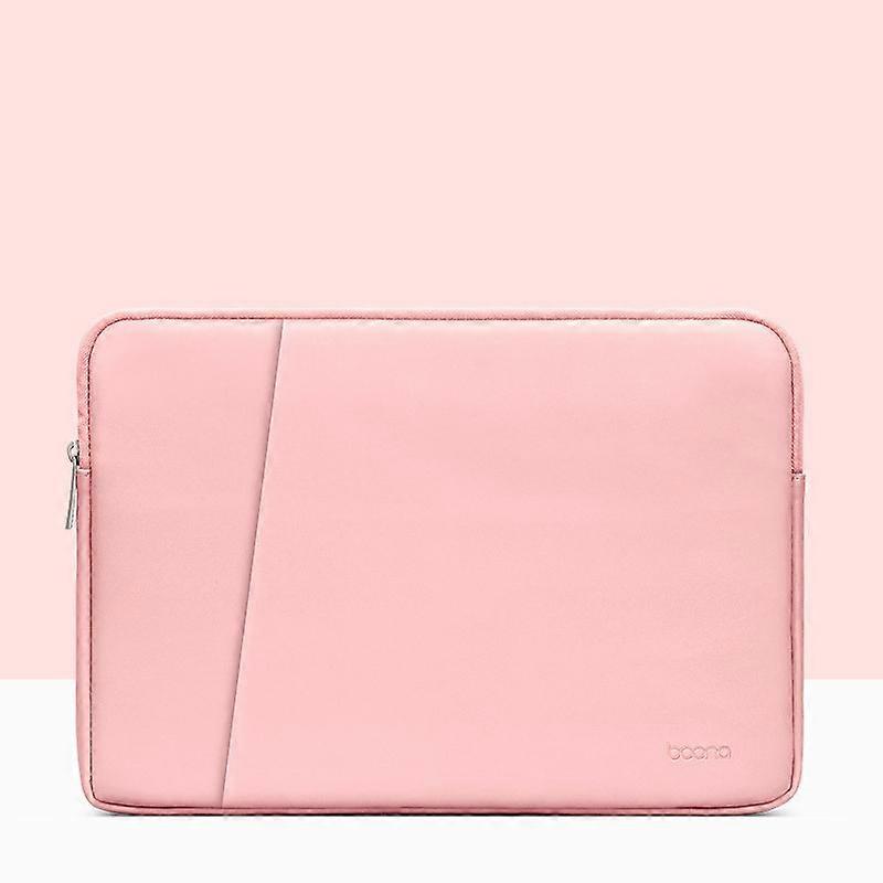 Laptop Storage Bag , Colour: Double-layer Pink, Size: 13/13.3/14 inch
